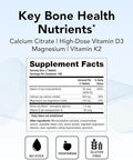 Theralogix Theracal D4000 Bone Health Support Supplement With Calcium Magnesium Vitamin D3 Vitamin K2 & Boron 90Day Supply Nsf 360 Tablets