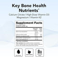 Theralogix Theracal D4000 Bone Health Support Supplement With Calcium Magnesium Vitamin D3 Vitamin K2 & Boron 90Day Supply Nsf 360 Tablets
