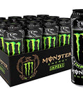 Monster Energy Import, Energy Drink, 18.6 Ounce | Pack of 12