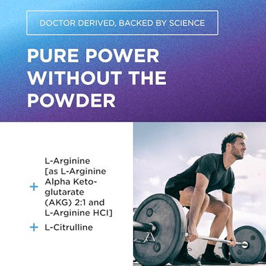Dr. Emil Nutrition Arginine 3K Elite - High-Dose Nitric Oxide Booster - Supports Blood Flow Muscle Growth & Endurance - Workout Pump & Circulation Support 90 Tablets