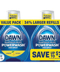 Dawn Powerwash Lemon Dish Spray Liquid Dish Soap 2 Refills 43 Fl Oz