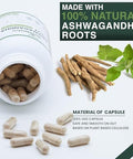 Ashwagandha Ksm-66 Vegan Root Extract Capsules 5% Withanolides, Non-Gmo, Gluten-Free, Allergen And Lactose ÃƒÂ¢Ã¢â€šÂ¬Ã¢â‚¬Å“ Ashwagandha Supplements 300Mg For Men And Women, 120 Capsules.