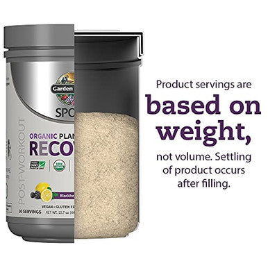 Garden Of Life Sport Organic Plant Based Recovery Powder 30 Servings