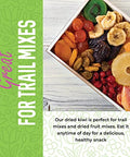 Herbaila Dried Kiwi Fruit Slices, 1 Pound. Dried Kiwis Fruit, Dehydrated Kiwi Slices, Kiwi Dried fruit. All Natural, Non-GMO, Lightly sweetened Dried Kiwifruit Slices. 16 Ounces.