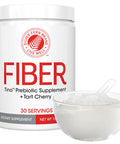 Silver Fern Tino Natural Gluten Free Prebiotic Fiber Supplement - With Tart Cherry Extract & Polycan Black Yeast Extract - Non-Gmo, Water Soluble Fiber Powder Mix (1 Canister - 15.9 Oz)