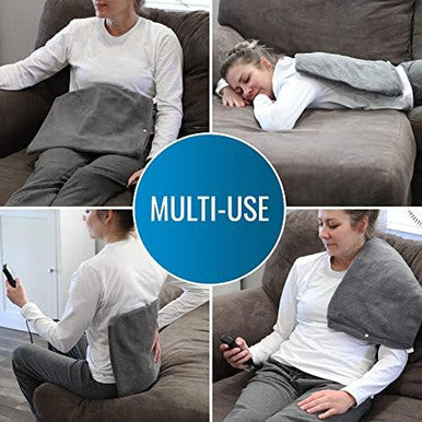 Mabis Dmi Dry And Moist Heat Electric Heating Pad For Back Pain Relief, Fsa And Hsa Eligible, Muscle Aches, Arthritis And Sore Joints With 9Ft Cord, Fsa Hsa Eligible, Large 24.5 X 11"
