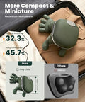 Eiwajkxe Neck Massager With Heat - Neck And Back Shiatsu Massager For Relieve Fatigue Deep Tissue Portable Neck And Shoulder Massager For Home And Travel Green