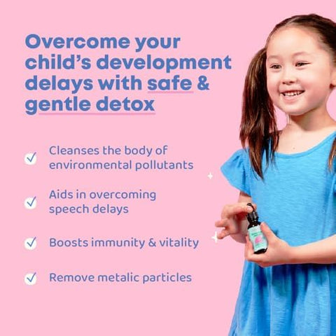 JoySpring Magnesium Citrate Liquid and Magnesium Glycinate and Herbal Detox and Cleanse for Kids