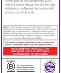 Chapter Energy Supplement - Perfect Energy Multivitamin For Balanced Energy + Stress Support With B Vitamins + Vitamin D3 + Organic Non-Gmo Ingredients - 96 Ct