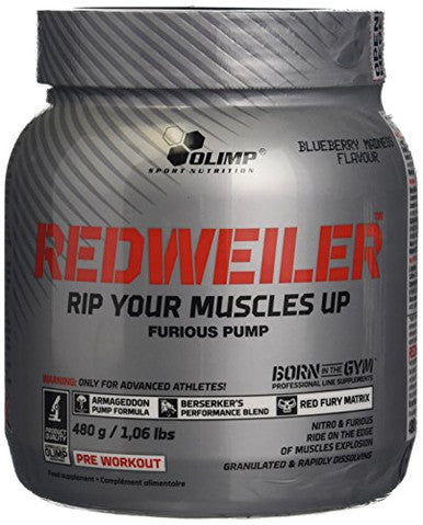 Olimp Sport Nutrition Redweiler 480g Blueberry Madness
