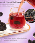 Hee Creek Top Grade Dried Mulberries Black Mulberry Tea 280g/10oz Wild Black Mulberry Dried Fruit No Sugar Added & No Additives Sand Free Nourishing Ã¦Â¡â€˜Ã¨â€˜Å¡ Ã¦Â¡â€˜Ã¨â€˜Å¡Ã¥Â¹Â²