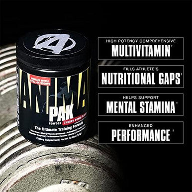 Animal Pak ÃƒÂ¢Ã¢â€šÂ¬Ã¢â‚¬Å“ Convenient All-In-One Vitamin & Supplement Powder ÃƒÂ¢Ã¢â€šÂ¬Ã¢â‚¬Å“ Zinc, Vitamins C, B, D, Amino Acids And More ÃƒÂ¢Ã¢â€šÂ¬Ã¢â‚¬Å“ Sports Nutrition Performance Multivitamin For Women & Men ÃƒÂ¢Ã¢â€šÂ¬Ã¢â‚¬Å“ 44 Scoops, Orange Crushed