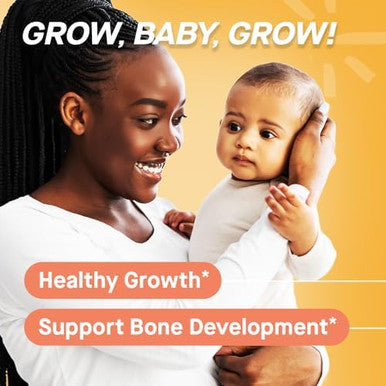 Genexa Infants Vitamin D Liquid Drops For born Baby & Toddlersupports Growth & Bone Developmentdelicious Organic Vanilla Flavor Organic Gluten & Nongmo90 Servings