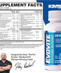 Evogen Evovite - Elite Physique Multivitamin For Women & Men Advanced Formula For Endurance, Recovery, & Joint Health Vitamins & Mineral Support 30 Servings