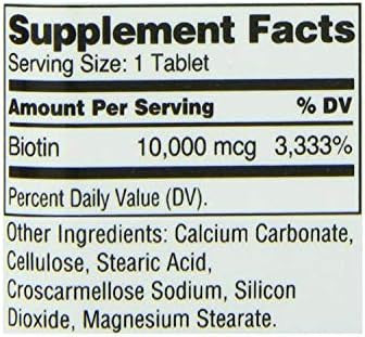 21St Century Biotin 10000 Mcg 120 Tablets (Pack Of 3)