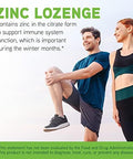 Davinci Labs Zinc Lozenge Dietary Supplement To Support Fertility Immunity Joint Health And Skin With 23 Mg Zinc Per Serving Gluten Lemon Flavor 60 Lozenges