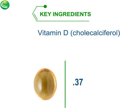 Nutra BioGenesis - Vitamin D 5000 - Vitamin D3 5000 IU to Help Support Calcium Absorption and Immune Function - 90 Softgels