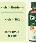 Earthfirst Organic Womenâ€™S Multi Once Daily Women'S Multivitamin Iron Vitamin B12 & More 19 Vitamins From Herbs & Superfoods 60 Count