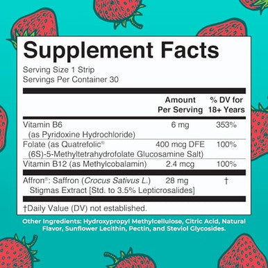 Maryruth's Mood & Cognition Dissolving Strips By Maryruth's 30 Count