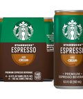 Starbucks Doubleshot Espresso Coffee Beverage, 6.5 oz Cans (4 Pack)