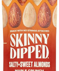 SkinnyDipped Salty + Sweet Almonds, Maple Crunch, Kosher, Gluten Free & Non-GMO, 4 Ounce (Pack of 10)