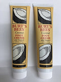 Burt'S Bees Coconut Foot Creme With Vitamin E 4.34-Ounce Tubes (Pack Of 2)