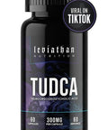Leviathan Nutrition Tudca Bile Salts 300Mg - Tudca (Tauroursodeoxycholic Acid) Supplement 60 Capsules