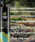 MOLON LAVE Organic Olive Oil Extra Virgin Cold Pressed | Polyphenol Rich Up To 1200mg/kg | EVOO From Greece | Unblended Single Source | 100% Natural | NON-GMO | 25.4 fl oz (750ml)