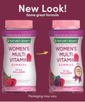 Nature'S Bounty Optimal Solutions Women'S Multivitamin Gummies For Immune Support Cellular Energy Support Bone Health Raspberry Flavor 70 Total Servings 140 Count (Pack Of 3)