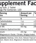 Kirkman B-6/Magnesium Vitamin/Mineral Chewable 120 Wafers