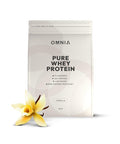 OMNIA Pure Protein Whey Powder Nutrition Low Carbs and Low Sugar Muscle Building Powder Over 22G Protein Per Serving 33 Servings - 1 KG - Vanilla