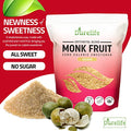Durelife Golden Monk Fruit Sweetener 5 lb and Durelife Allulose sweetener, 1 lb 100% Pure No Erythritol powdered Sugar Substitute