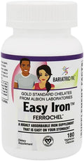 Bariatricpal Easy Iron 25Mg Capsules By Bariatricpal Highly Absorbable & Easy On Your Stomach (90Ct)