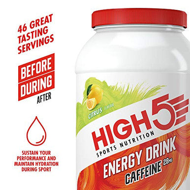 High 5 Energy Drink Caffeine Citrus 2.2kg