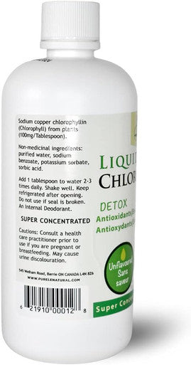 Pure-le Natural Liquid Greens Chlorophyll Unflavoured (450ml)