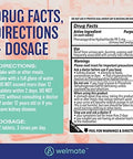Welmate Urinary Track Comfort & Digestive Balance Kit: Urinary Pain Relief 99.5Mg (72 Ct) & Saccharomyces Boulardii Probiotic (200 Ct) Enhanced Urinary And Gut Health Support
