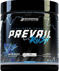 Cutler Nutrition High Stim Pre Workout Powder Prevail Rush Preworkout For Men & Women For Intense Pumps Energy And Focus With Caffeine No3T Betaine And Dynamine Sour Blue Razz (20 Servings)