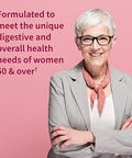 Garden Of Life 22 Digestive Enzymes For Women 50 & Over With Bromelain Papain & Lactase Plus Probiotics & Vitamins B12 Biotin & Zinc Raw Enzymes Non-Gmo Gluten-Free Vegetarian 90 Capsules