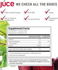 Terra Kai Organics Juce Beet Superfood Powder Made With 100% Pure Organic Beets (60 Serving) All Natural Nitric Oxide Supplement Gluten Soy Vegan Non Gmo (240 G)