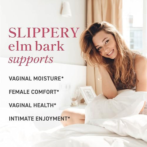 Smnutrition Vaginal Probiotic & Slippery Elm Bark Comprehensive Vaginal Health Bundle With Womens Probiotic (30 Servings) And Moisture Support Complex (30 Servings)