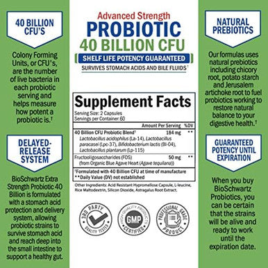 High Strength Vitamin D3 5000 Iu 125 Mcg (1 Year Supply) Plus 40 Billion Cfu Daily Probiotic Supplement (2 Month Supply)