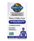 Garden of Life Dr. Formulated Probiotics Men'S Daily Care 40 Billion 30 Capsules Cfu 15 Strains Colon Health And Helps Reduce Occasional Gas