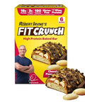 Fit Crunch Snack Size Protein Bars Designed By Robert Irvine Worlds Only 6Layer Baked Bar Just 3G Of Sugar & Soft Cake Core (Caramel Peanut)