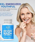 Nad Supplement - Revive Nad+ Doctor Formulated Patented Nad+ Booster For Cellular Healing & Repair, Maximum Bioavailable Nicotinamide Riboside As An Nmn Alternative.