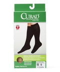 Curad Knee-High Compression Hosiery 8-15 mmHg Short Length Small Pair Beige