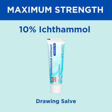 Rite Aid Ichthammol Ointment 10% - 1 Ounce, Drawing Salve, Soothing Skin Relief