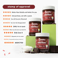 Soom Foods Chocolate Sea Salt Sesame Spread 12oz (2 Pack) Made with 4 Ingredients Low Sugar DairyFree NutFree GlutenFree Palm OilFree 5g Protein Better for You Chocolate Tahini Spread