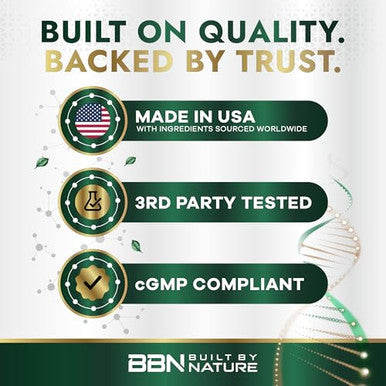 Built By Nature Colostrum Supplement 120 Capsules 1000Mg