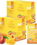 Enerc Multivitamin Drink Mix Vitamin Packets For Water Electrolytes Powder Packets Vitamin Drink Mix Hydration Liquid Mix Immune Booster For Adults Healthy Energy Peach Mango 60 Count