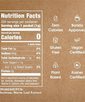 Stevia In The Raw Stevia Sweetener Packets 200 Ct Box 1 Pack Zero Calorie Stevia Sugar Substitute Packets No Erythritol or Artificial Flavors Vegan Gluten Free Kosher Low Glycemic Index